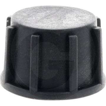 Tecomec Verschlusskappe IG 1/2" - D:29mm, L:19mm, H:15mm, PP