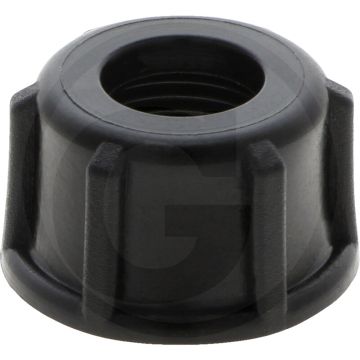 Überwurfmutter IG 3/8" PVC 29mm.