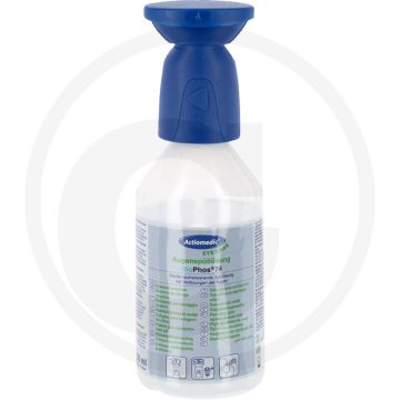 Oogspoelfles 250 ml 4,9% fosfaatbufferop - Steriele oogspoelfles voor chemische brandwonden