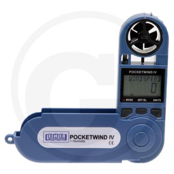 Lechler Windmeter met zelfkalibrerende luchtvochtigheidssensor