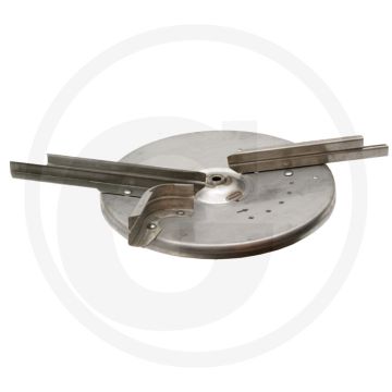 Rabe Strooischijf compleet met strooischoepen (links)