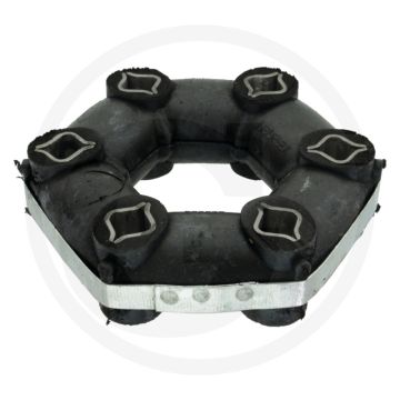 Rubberen koppeling - IXTRACK B, IXTRACK C, IXTRACK T3 - 116 x 108 x 34 mm