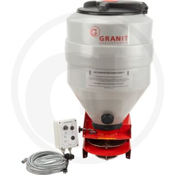 Professionele strooier - Elektrische aandrijving 12V - 90L reservoir