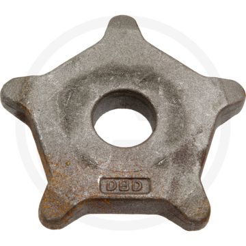 Kettingwiel 80/5, Ø 35mm, Steek-Ø 130mm, 5 tanden