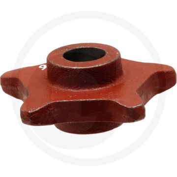 Kettingwiel 80/5 G, met kraag, Ø 35,5mm, Ø 129mm, 5 tanden