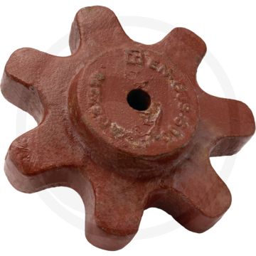 Kettingwiel Ø: 165 mm - 7 tanden, 60,6 steek, ketting: 18069-074
