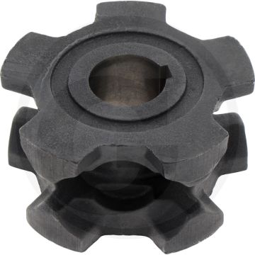 Nestwiel 13 x 36 B 5 tanden 135mm Ø 67mm B - Meststrooiers