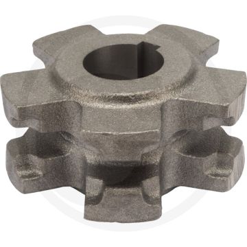 Nestwiel - 110mm Ø, 48mm B, 5 tanden