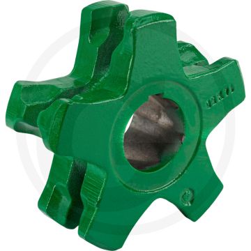 TEBBE Kettennuss 14x50mm Innen-Ø60mm - 5 tanden.