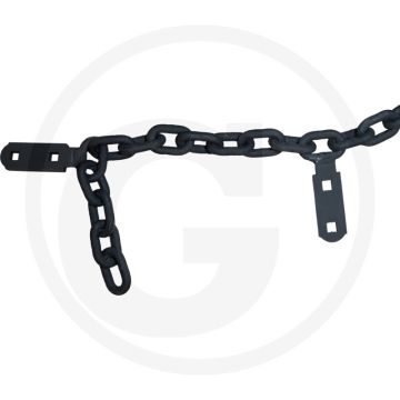 Bodemketting 13 x 45 (met 2 kettingstrengen met elk 29 aangelaste steunen, 231 schakels)