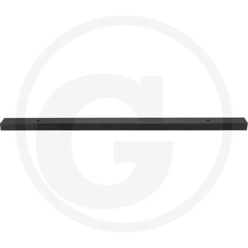 Bodemlijst U-profiel H: 25 x B: 50 - 790mm - Gat-Ø 10,5mm
