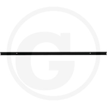 Bodemlijst U-profiel H: 25 x B: 50, L: 1810 mm.