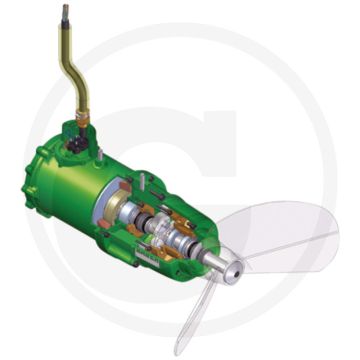 BAUER Dompelmotorroerwerk MSXH 11/Eco - 2400m³ - 3200kg - 845mm - 208omw/min