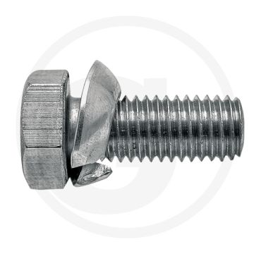 Suma Schroevenset (VPE3) ISO4017 - M12x30 (A2 verzinkt met Limes ringen)