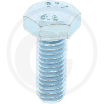 Zeskantbout DIN 933 M8 x 20 staal 8.8 - Ø D: 8mm, Spoed: 1,25mm