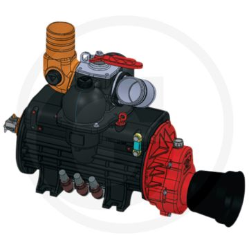 Battioni Pagani Vacuümpomp Ballast (LONG LIFE mit Luftinjektorkühlung)