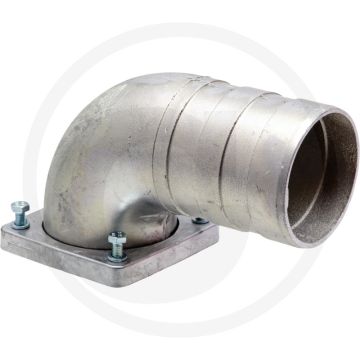 Jurop Luchttransportset draaibaar Ø 100mm (gebogen 90°, Ø 100 mm)
