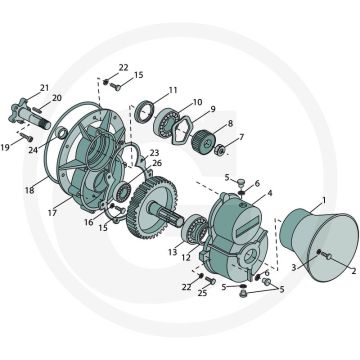 Jurop Spie (12 x 8 x 40 mm)