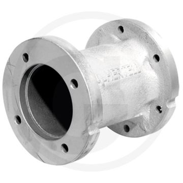 Hertell Flens (voor hydrauliekmotor, 147 mm lang)