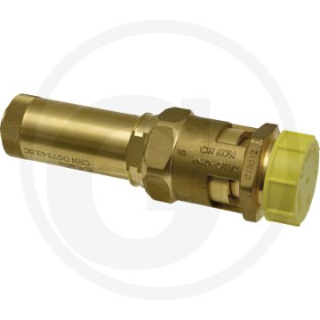 Veiligheidsventiel Messing 1 1/2" Ø 0,9 bar