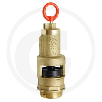 MZ Veiligheidsventiel Messing 1" 0,3 → 1,5 bar - ARZO0860025000
