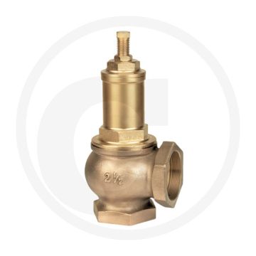 MZ Veiligheidsventiel Messing 2 1/2", 16 bar - ARIN3150070000