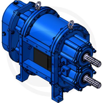 Bomik Draaizuigerpomp A136-210 S 2500 l/min capaciteit