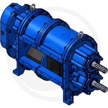Bomik Draaizuigerpomp A136-350 S 4100 l/min.