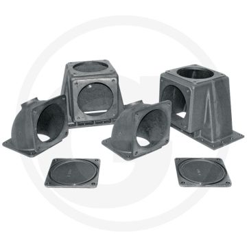 Battioni Pagani Steun en bochten set (voor BR 120, 6")