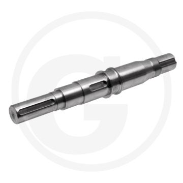 As (met cilindrisch aseinde met spie, DIN 748-1, Ø 48 mm, FL 518)