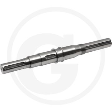 As (met cilindrisch aseinde met spie, 748-1, Ø 48 mm, FL 1036)