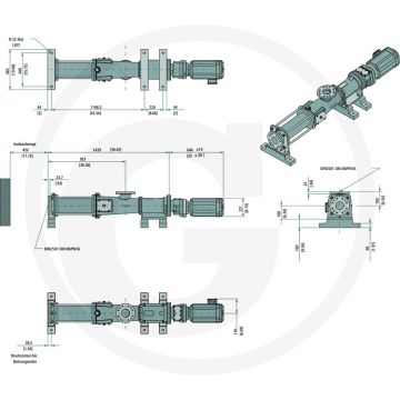 WANGEN PUMPS KL50S 80 met antiblokkeersysteem / compl