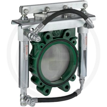 MZ Mestafsluiter Art.0091/560, 4" - Hydraulisch dubbelwerkend, NW 100mm
