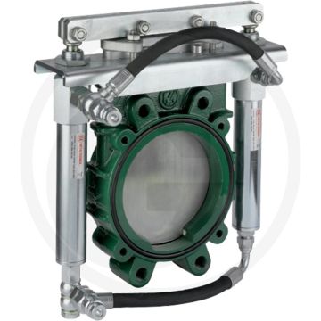 MZ Mestafsluiter Art.0091/560, 5" - Hydraulisch dubbelwerkend, NW 125mm