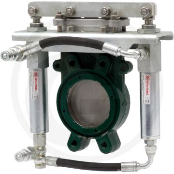 MZ Mestafsluiter Art.0101/560, 4" - Hydraulisch dubbelwerkend