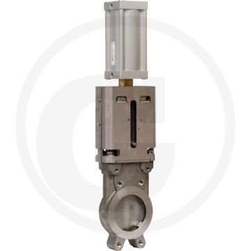 MZ Mestafsluiter Art.0120F/0571, 4", Pneumatisch dubbelwerkend, NW 100mm
