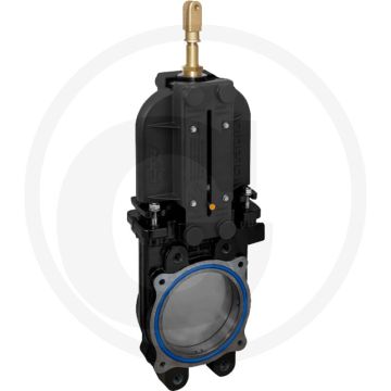 RIV Mestschuifafsluiter Gladio 6" - Flens → flens, NW 150mm, Max. werkdruk 10 bar