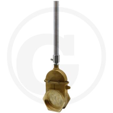 MZ Mestafsluiter Art.0040/0500, 4" Schuifafsluiter, Hydraulisch, NW 95mm, L 100,5mm