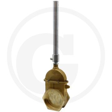 MZ Mestafsluiter Art.0040/0500, 6" Schuifafsluiter wigvormig, Hydraulisch enkelwerkend, NW 145mm