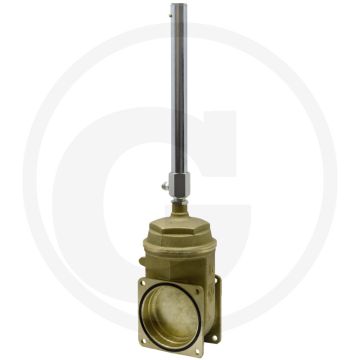 MZ Mestafsluiter Art.0050/0500, 6" - Hydraulisch, flens → flens, Max. werkdruk 4 bar