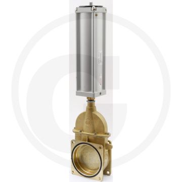 MZ Mestafsluiter Art.0074/0580, 4", Hydraulisch enkelwerkend, Flens → flens, 95mm