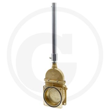 MZ Mestafsluiter Art.0075/0500, 6" - Hydraulisch enkelwerkend, Max. werkdruk 2,5 bar