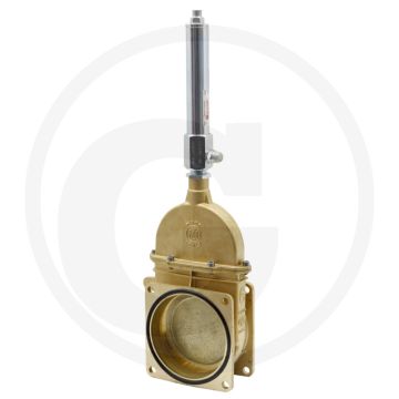 MZ Mestafsluiter Art.0075/0550, 6" - Hydraulisch dubbelwerkend, Max. werkdruk 2,5 bar