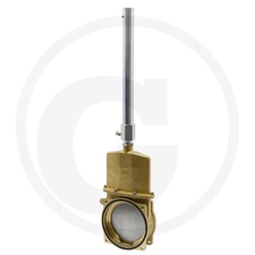 MZ Mestafsluiter Art.0080/0501, 8", Hydraulisch, Flens → flens, NW 146mm.