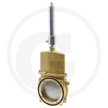 MZ Mestafsluiter Art.0080/0550, 8" - Hydraulisch dubbelwerkend, Flens → flens, NW 8"