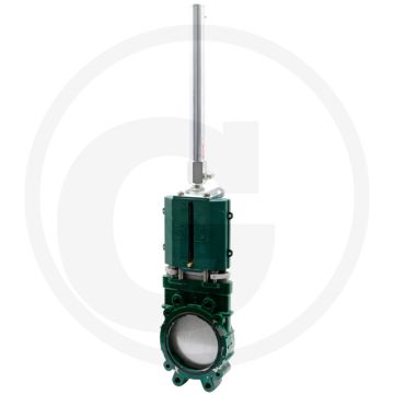 MZ Mestafsluiter Art.0100/0500, 4", Hydraulisch enkelwerkend.