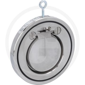 Watergates Rückschlagklappe DN 100 Edelstahl / PTFE, PN20