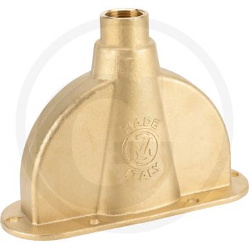 MZ Bovendeel voor 6" afsluiter - 6-gaats.