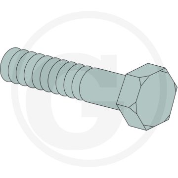 MZ Bout M6 x 20, voor 3" tot 6" (Referentienr. VTAC0080150020)
