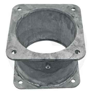 Draaikoppeling 8" voor 180x180 mm flens